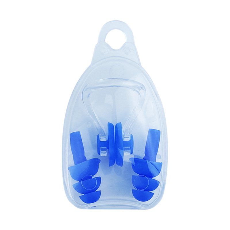 Professional Nose Clips Reusable Ergonomic Shape Silicone Gel Swimming Waterproof Earplugs For Adult Kids