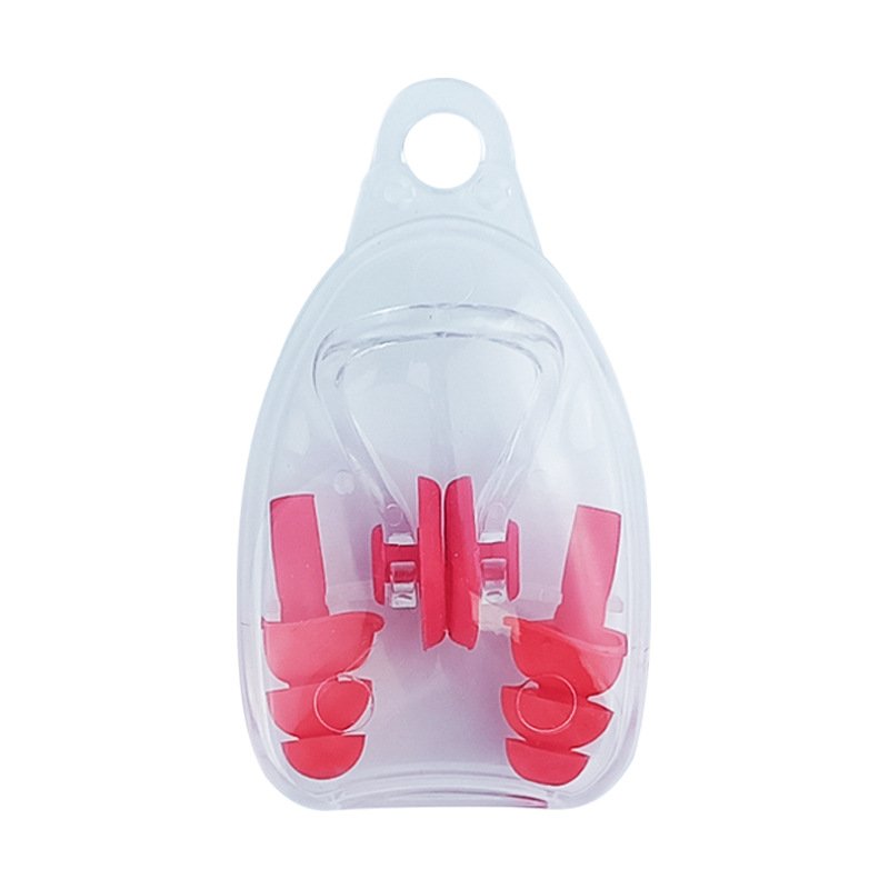 Professional Nose Clips Reusable Ergonomic Shape Silicone Gel Swimming Waterproof Earplugs For Adult Kids