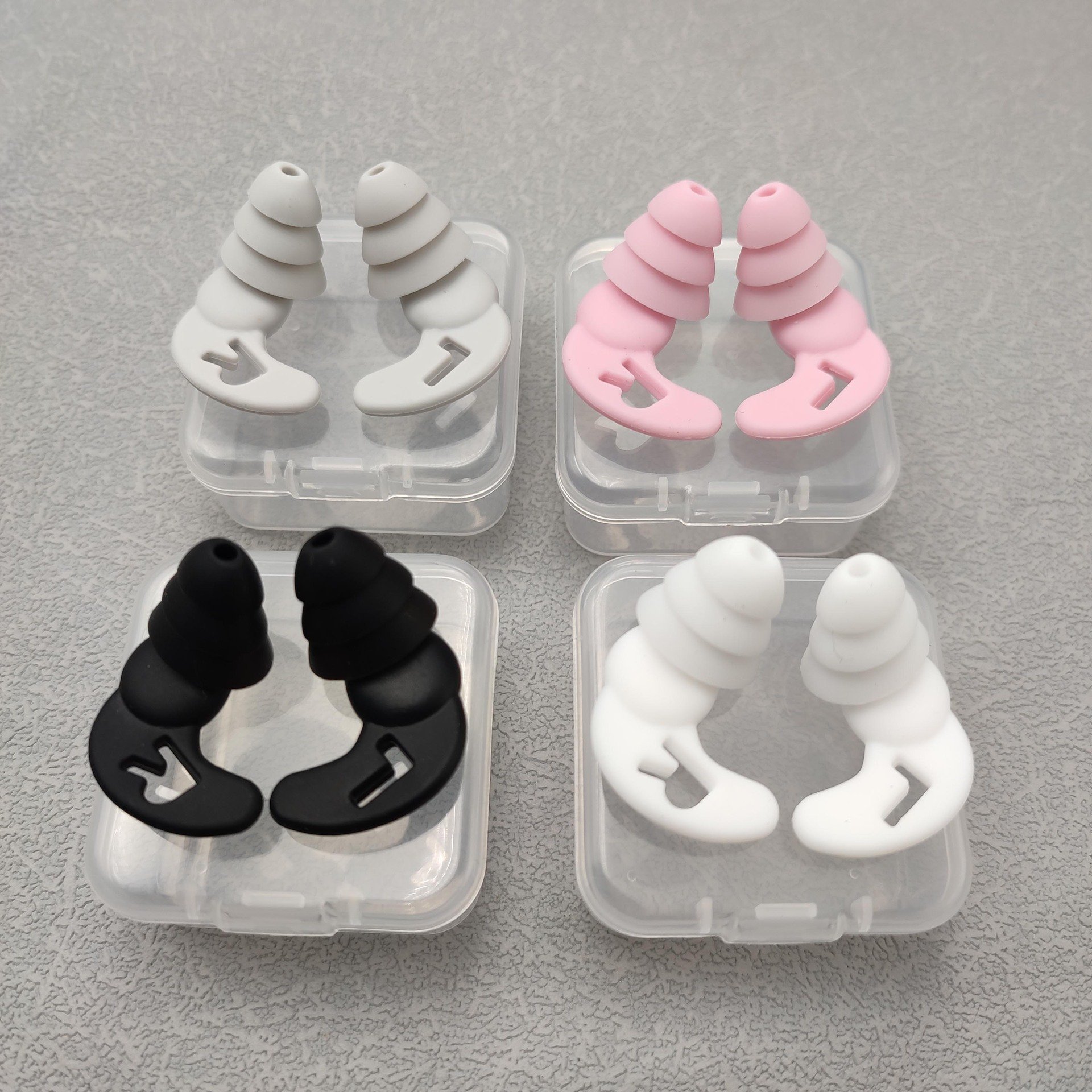 Custom Sleep Swimming Soft Silicone Noise Cancelling Noise Reduction Protection Ear Plugs Silicone Earplugs