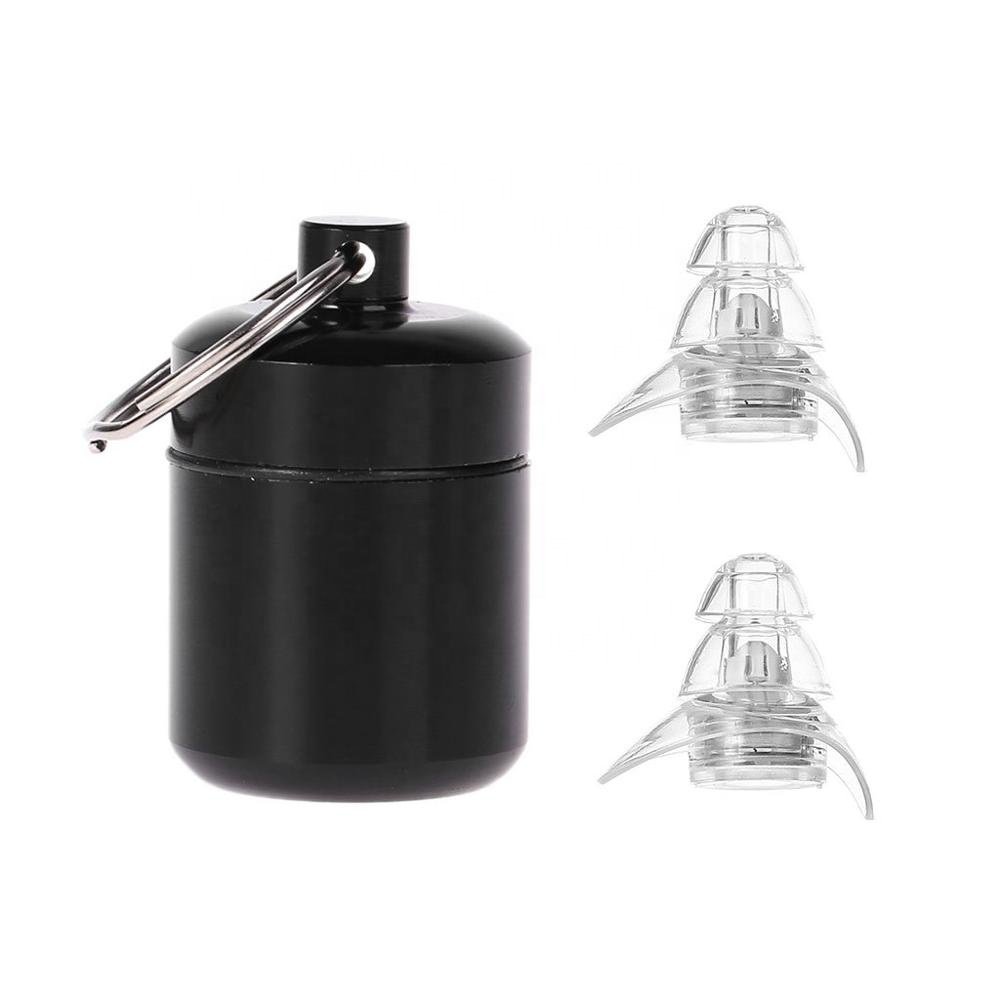 Custom Ear Plugs Noise Reduction Loud Sounds Protection 21dB Silicone Hearing Protection for Shooting Music Swimming