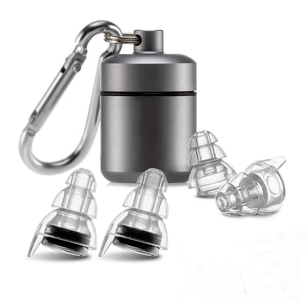 Custom Ear Plugs Noise Reduction Loud Sounds Protection 21dB Silicone Hearing Protection for Shooting Music Swimming