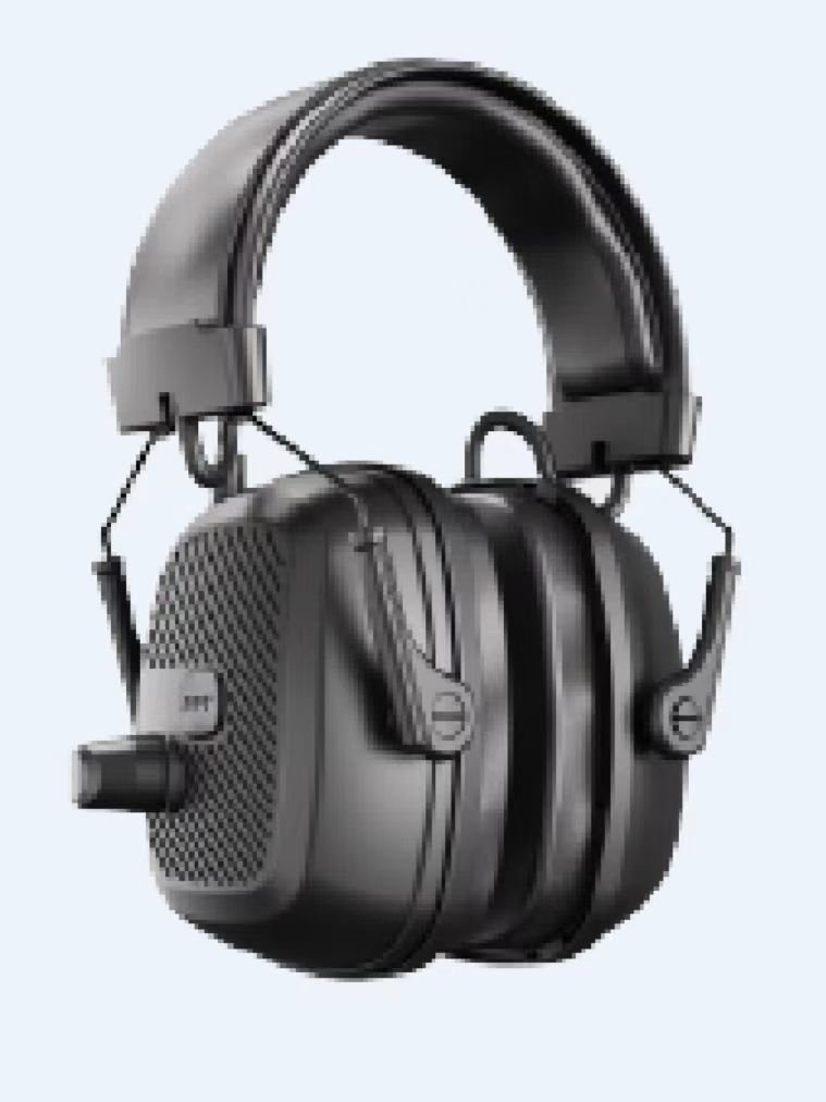 Infrared wireless headphone Digital professional Safety Earmuff communication Earmuffs with microphone
