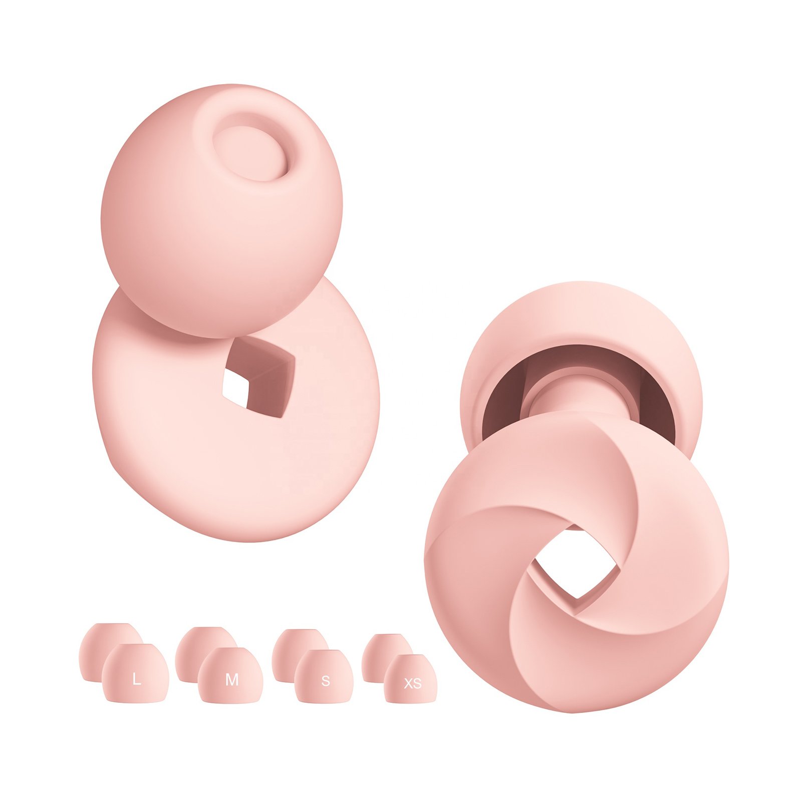 Waterproof Sound Insulation Anti Noise Snore Reusable Acoustic Sleep Sleeping Earplugs Noise Reduction