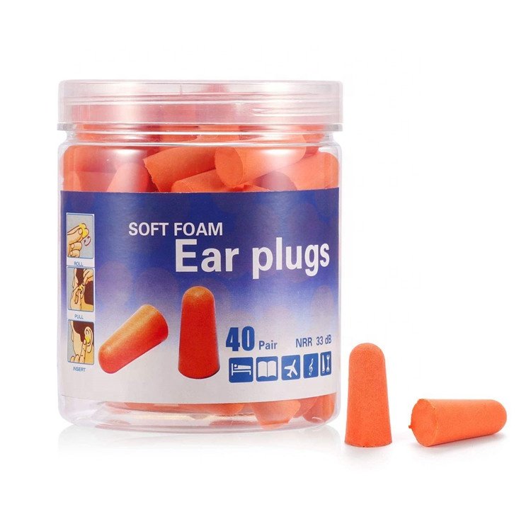 Wejump CE EN352 noise reduction sleep ear plug, hearing protection SNR37dB