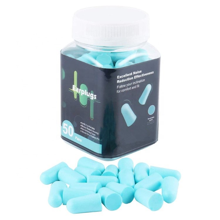 Wejump CE EN352 noise reduction sleep ear plug, hearing protection SNR37dB