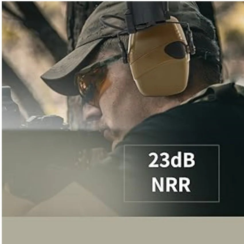 Tactical Detachable Headband Electronic Shooting Earmuffs Active Noise Reduction Hearing Protection Tactical Headset