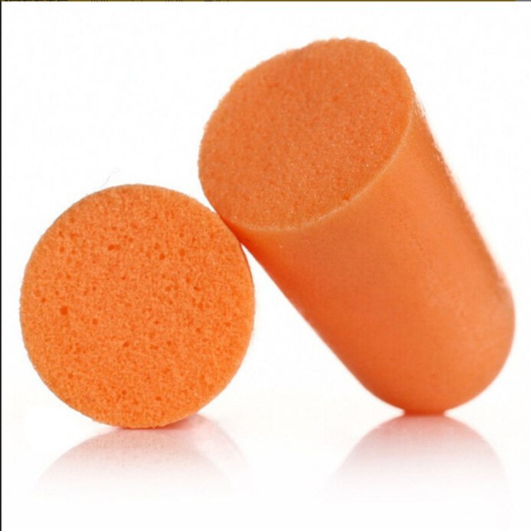 Comfortable And Soft Ear Plugs For Sleeping Rate 35.5db Noise Reduction Sponge Earplugs