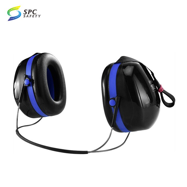 Anti noise reduction industrial construction behind head type safety earmuffs behind the neck hearing protection ear protectors