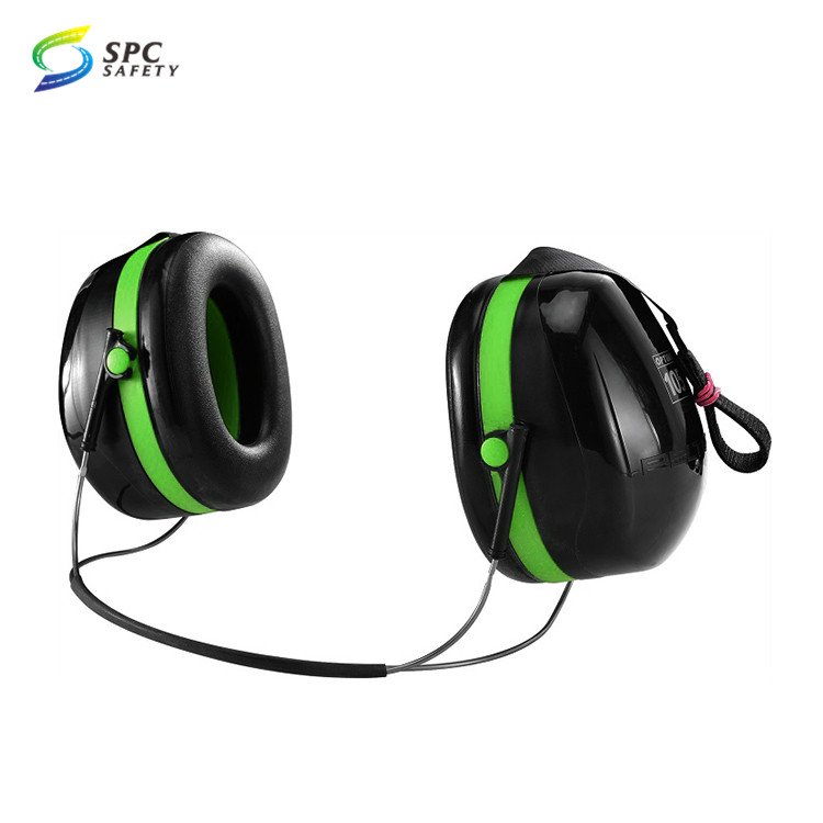 Anti noise reduction industrial construction behind head type safety earmuffs behind the neck hearing protection ear protectors