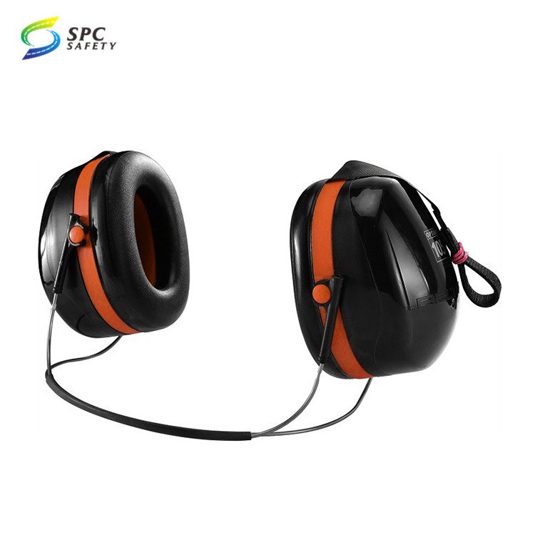 Anti noise reduction industrial construction behind head type safety earmuffs behind the neck hearing protection ear protectors