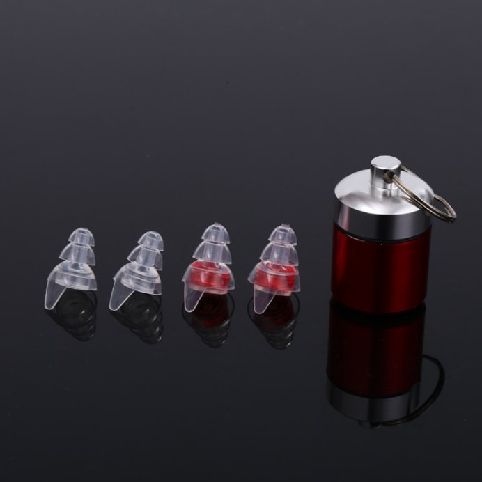 PG11-8 Custom High Fidelity Concerts Musicians Party Motorcycles Noise Cancelling Hearing Protection Earplugs with Gift Can