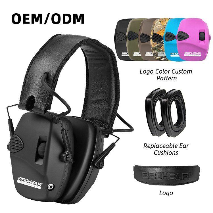Popular Model SNR 27dB Anti-noise Sound Proof Shooting Ear Defenders Hearing Protection Ear Muff