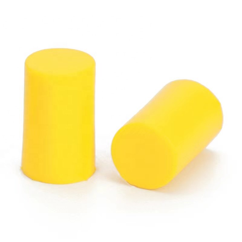 Disposable Hearing Protection Earplugs Ce Approved Cylinder Pu Foam Column earplugs noise reduction custom logo Earplugs