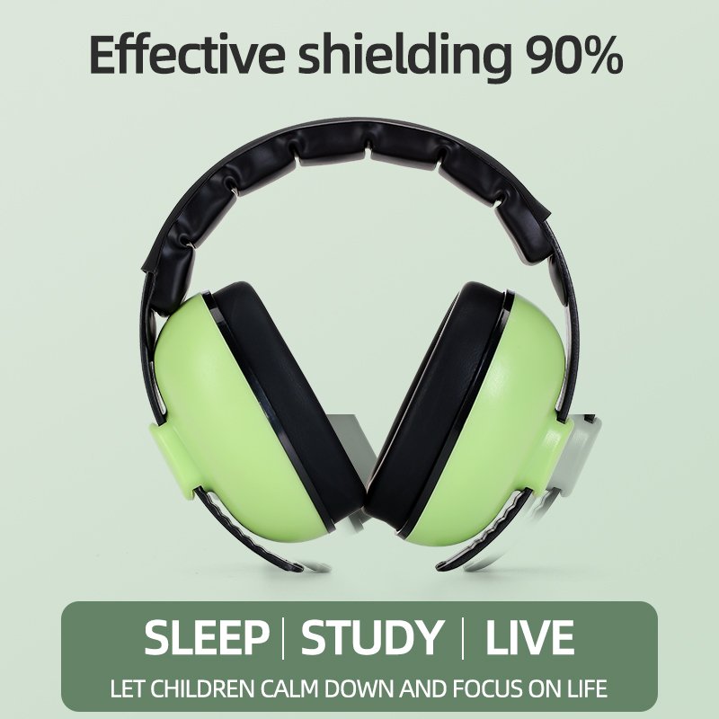 Durable Infant Ear Muffs ABS Material Noise Reduction Hearing Protection by Manufacturer for Infants Part Hearing Protection