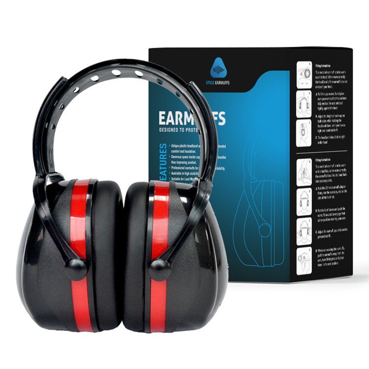 Cheap Price Sound Proof Anti Noise Ear Muffs Cheap Safety Helmet Earmuff Hearing Protection