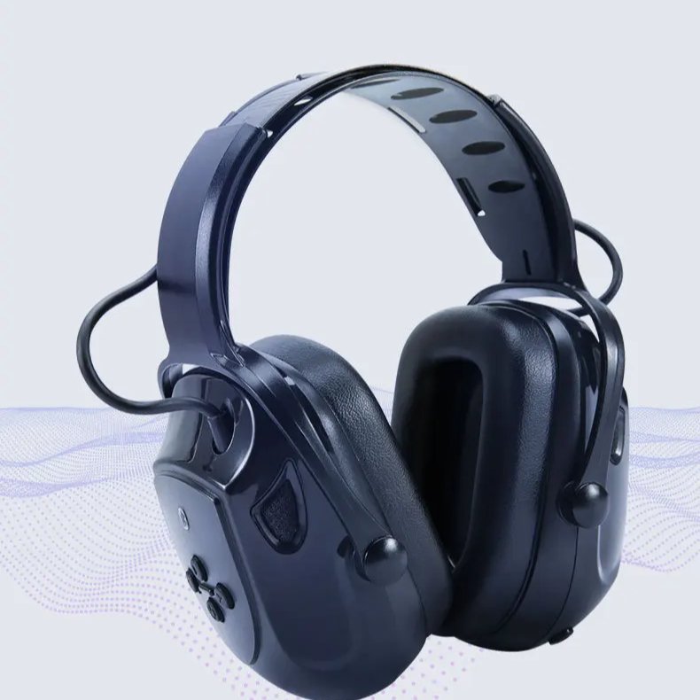 Multi-Function Electronic Earmuffs with Excellent Noise Reduction and Sound Isolation for Security & Protection