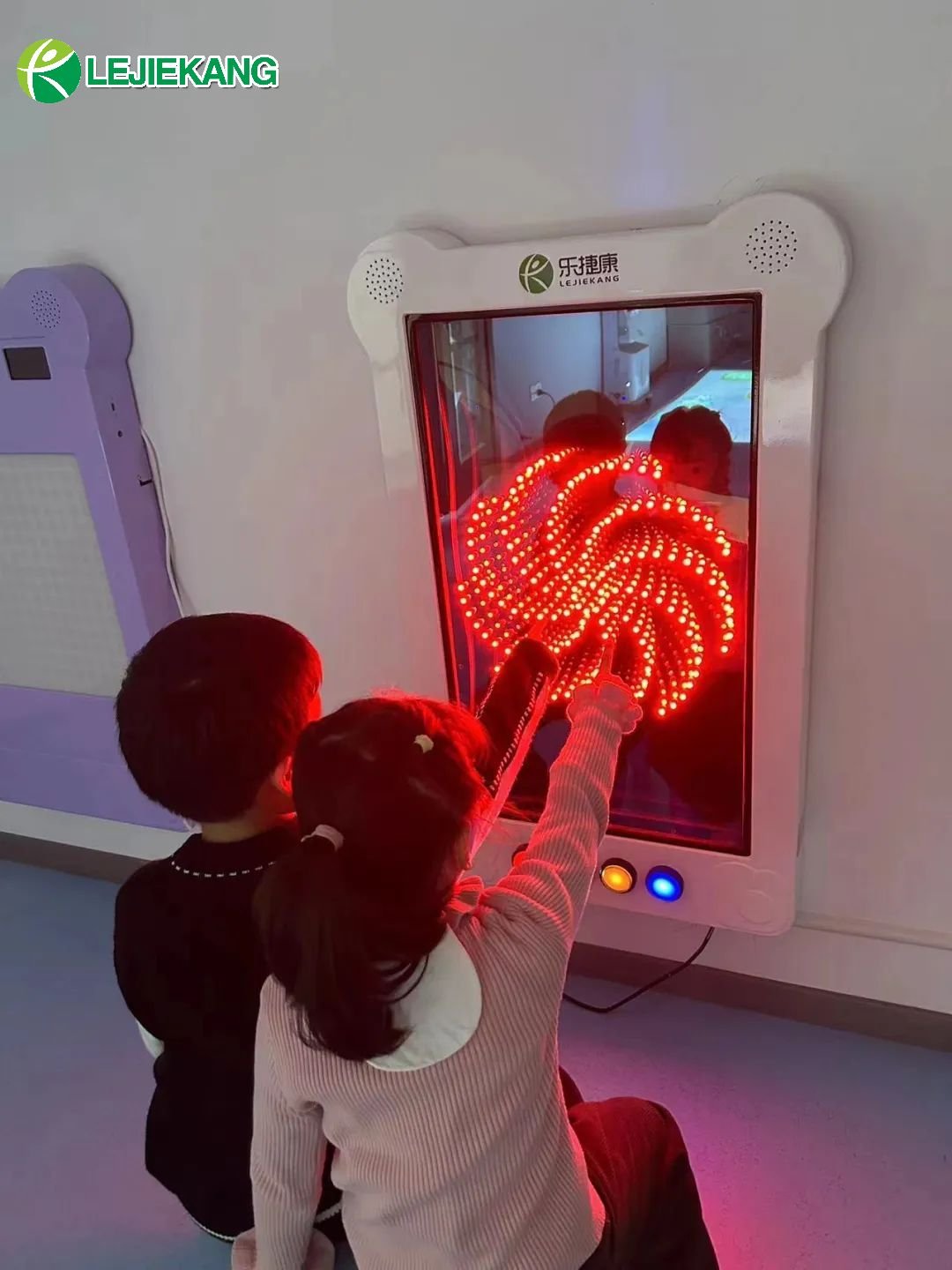 Autistic Children Multi-Sensory Hospital Rehabilitation Institutions Visual Fireworks Panels Sensory Disorders