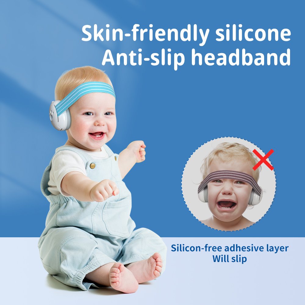 OEM Abs Baby Ear Protection Soundproof Ear muffs Baby Hearing Protection Infant Ear muffs