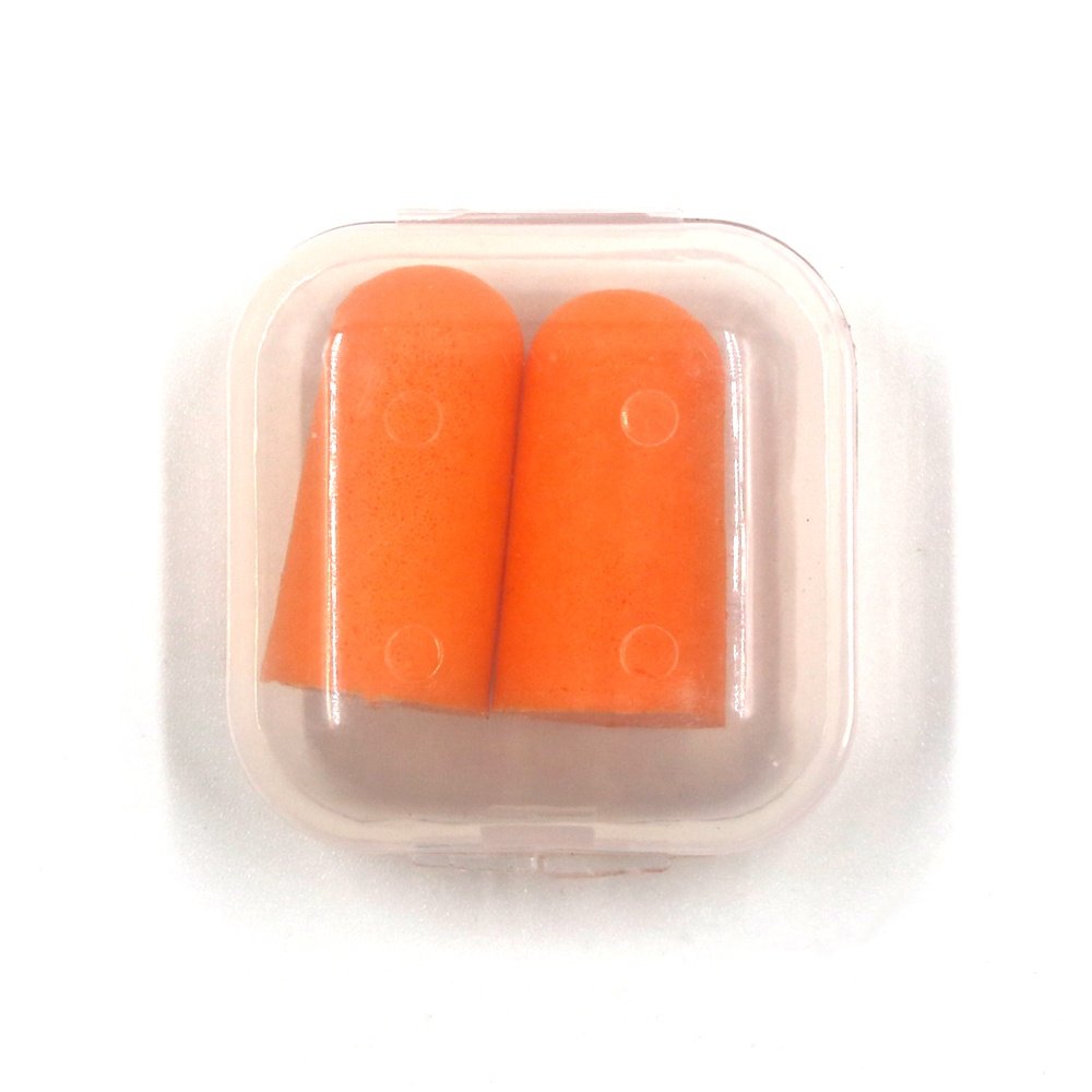 38dB Noise Reduction Sleeping PU Foam Earplugs Custom Logo Industrial Safety Hearing Protection Earplugs