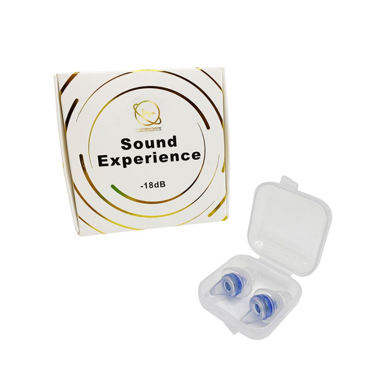 Manufacturers direct sales with filter silicone noise reduction earplugs, sleep sports and other scenarios can be used
