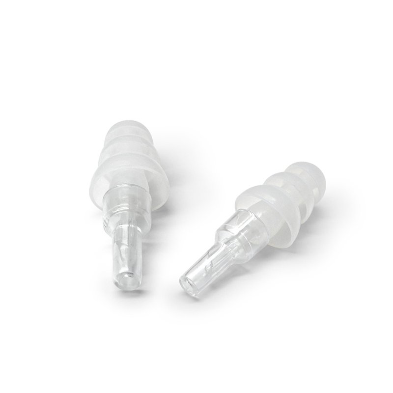 High Quality 8Mm Silver Sponge Comfortable 200Db Anti Noise Ear Gauge Plug Reusable Corded Transpirant Plugs For Ears For Noise