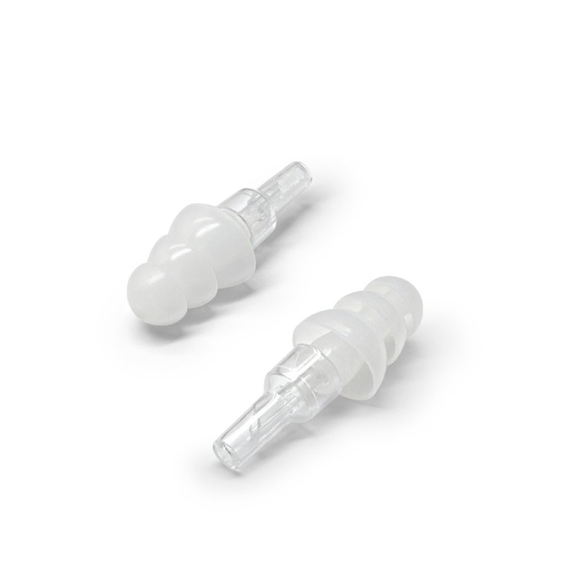 High Quality 8Mm Silver Sponge Comfortable 200Db Anti Noise Ear Gauge Plug Reusable Corded Transpirant Plugs For Ears For Noise
