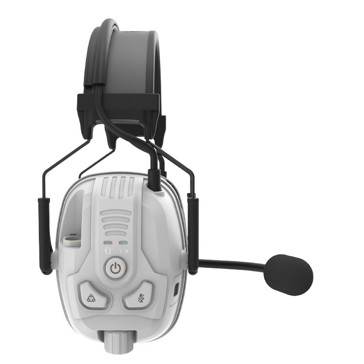 RONGXIANG BTM-07 Customized Safety airport safety earmuff electronic Earmuffs Helmet Wireless Earmuffs