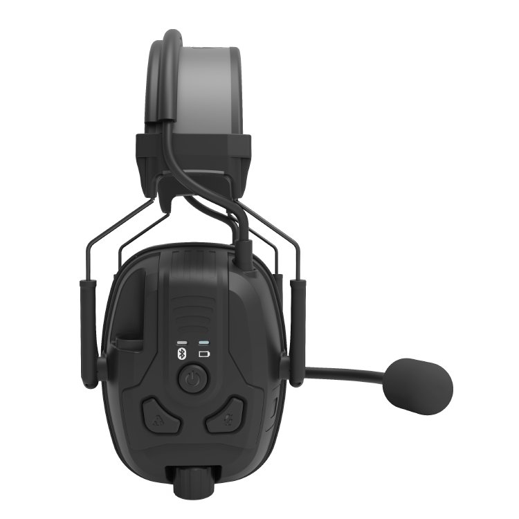 RONGXIANG BTM-07 Customized Safety airport safety earmuff electronic Earmuffs Helmet Wireless Earmuffs