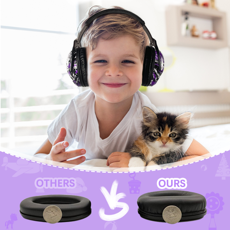 Trendy Super Soft Earpads Earmuffs For Kids Noise Cancelling Kids Earmuffs Children Earmuffs Children Hearing Protection
