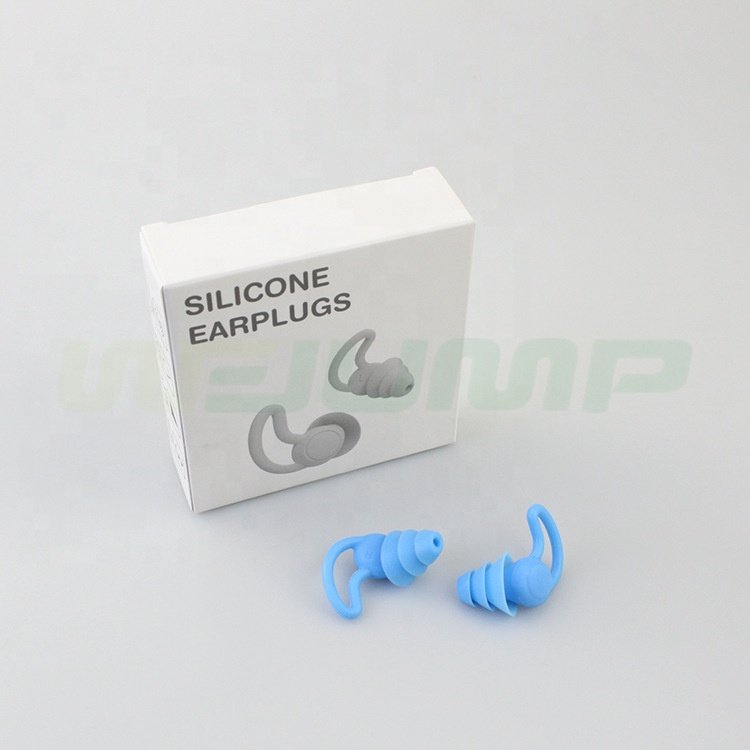 Wejump Silicone Ear Plugs for Swimming Sleeping Travel Hearing Protection