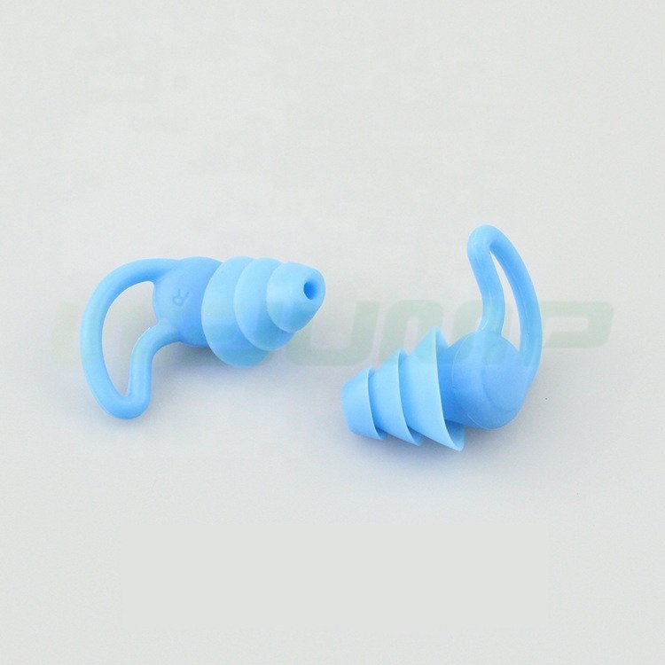 Wejump Silicone Ear Plugs for Swimming Sleeping Travel Hearing Protection