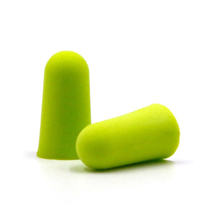 High Quality Noise Reduction Earplugs Hearing Protection SNR 34dB Bullet Shape Pu Foam Earplugs Rar Plugs