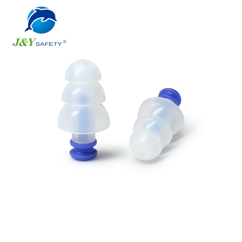 High Fidelity Silicone Earplugs CE & ANSI Certified Acoustic Noise Reduction for Hearing Protection Concerts Music Events