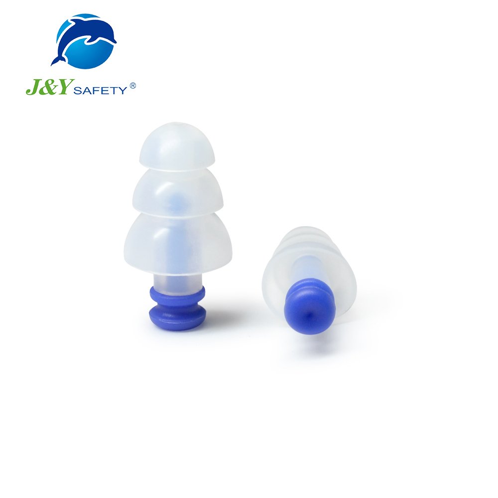 High Fidelity Silicone Earplugs CE & ANSI Certified Acoustic Noise Reduction for Hearing Protection Concerts Music Events