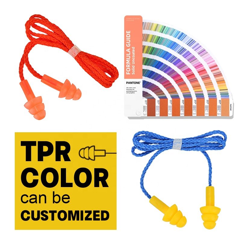 silicone Ear plugs for Reusable noise reduction and sleep and swimming ear plug
