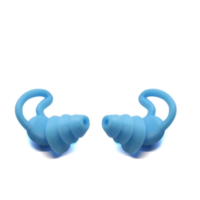 Professional silicone sleep earplugs effectively reduce noise 40dB to hearing protect