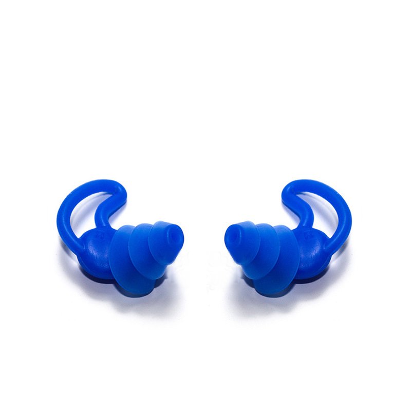 Professional silicone sleep earplugs effectively reduce noise 40dB to hearing protect