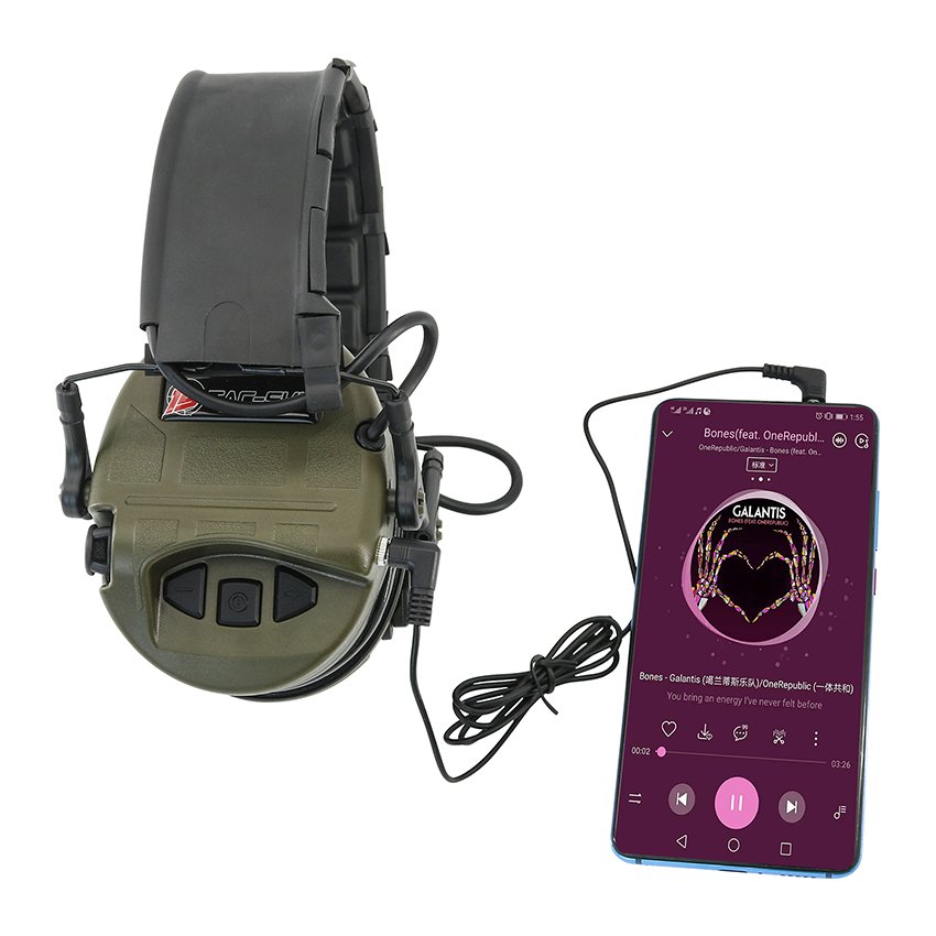 TS TAC-SKY Tactical Electronic Earmuffs Foldable SORDIN Ultra IPSC Outdoor Hunting Shooting Ear Protection Tactical Headset