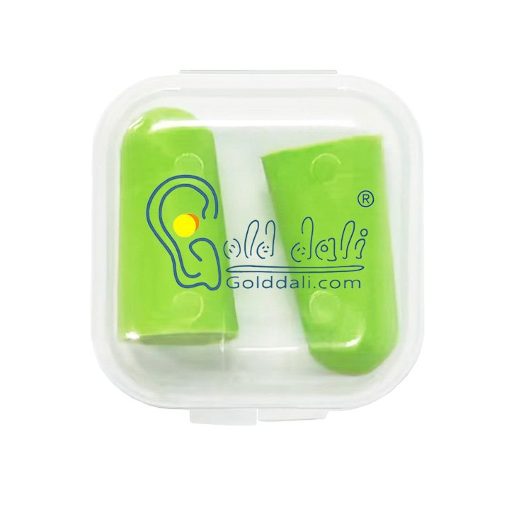 Custom Packaged Earplugs Noise Reduction PU Foam Ear plugs With Case Noise Cancelling Ear Plugs Hearing Protection