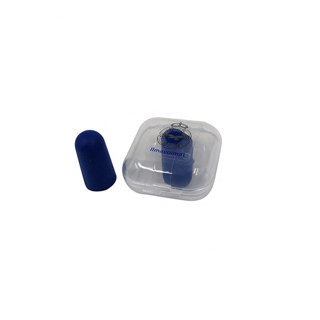 Hot Sale New Design Custom Color Pu Foam Soundstopper Ear Plug With Case For Sleeping Hearing Protection