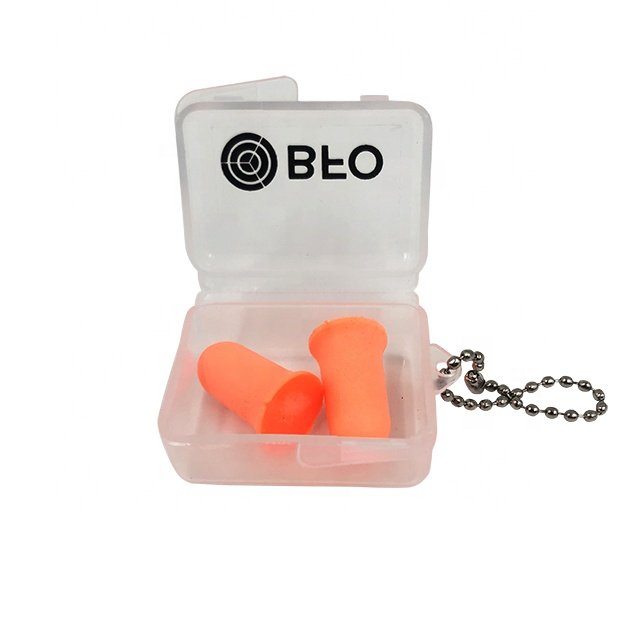 Hot Sale New Design Custom Color Pu Foam Soundstopper Ear Plug With Case For Sleeping Hearing Protection