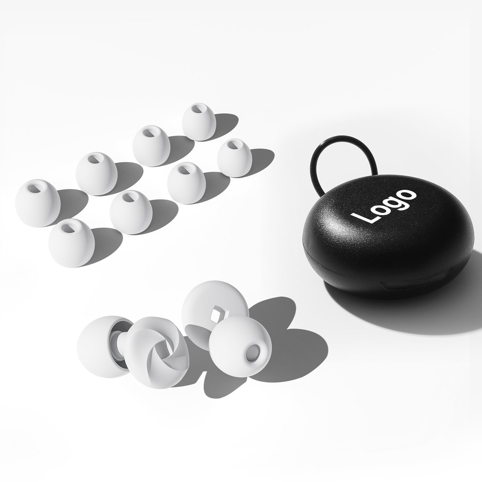 Waterproof Earplugs Noise Reduction Tapones Oidos Shooting Ear Protection Reusable Sleep Earplugs