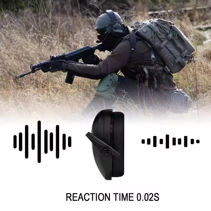 Hearing Protection Hunting Noise Canceling Electronic Headphones Shooting Earmuffs Noise Reduction Tactical Headset Connect