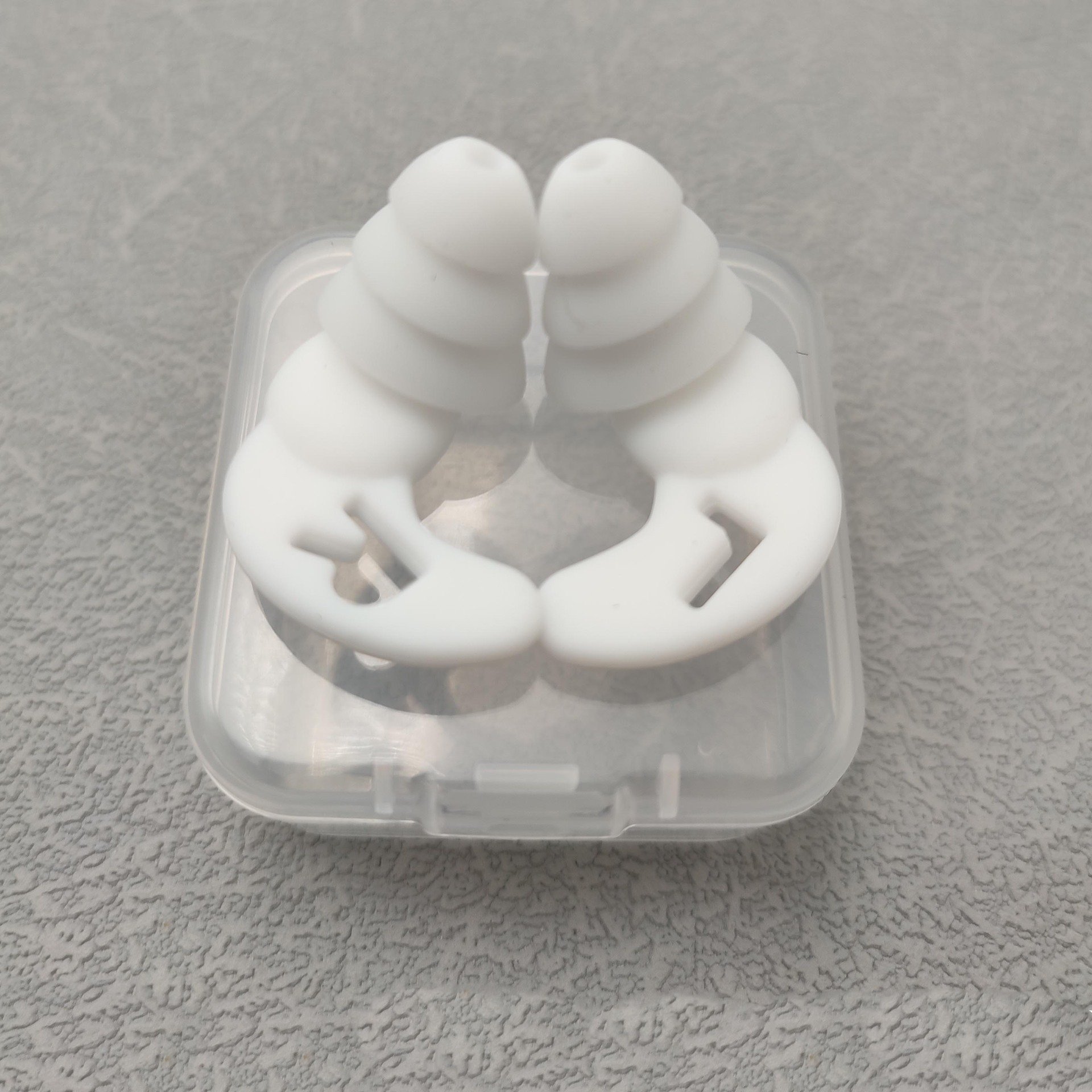 2024New Shark Fin Design EarPlugs For Sleeping Noise Cancelling Silicone Earplugs