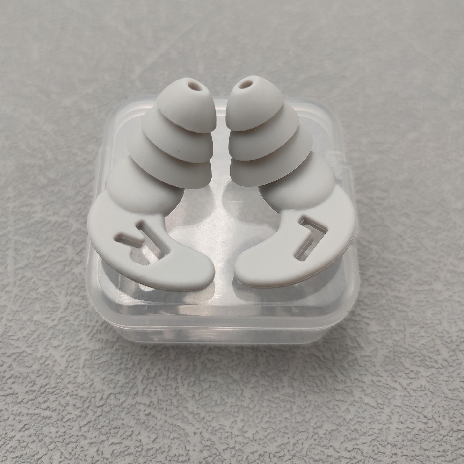 2024New Shark Fin Design EarPlugs For Sleeping Noise Cancelling Silicone Earplugs