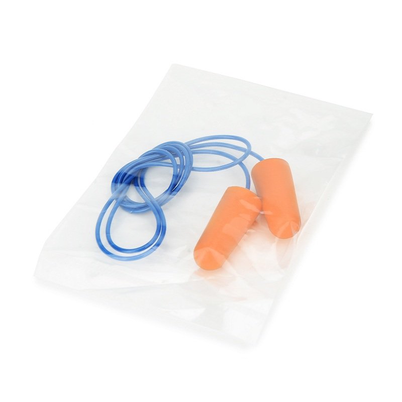 NRR 33dB Corded Foam Ear Plugs Soft and comfortable PU foam earplug for hearing protection