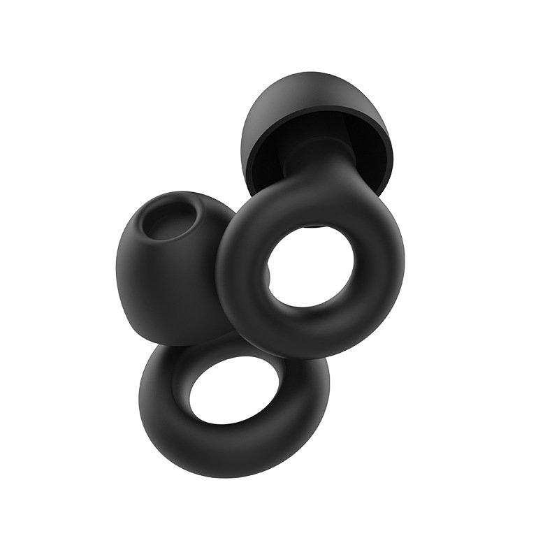 New daily earplugs super soft customizable sleep travel shooting silent noise reduction hearing protection silicone earplugs