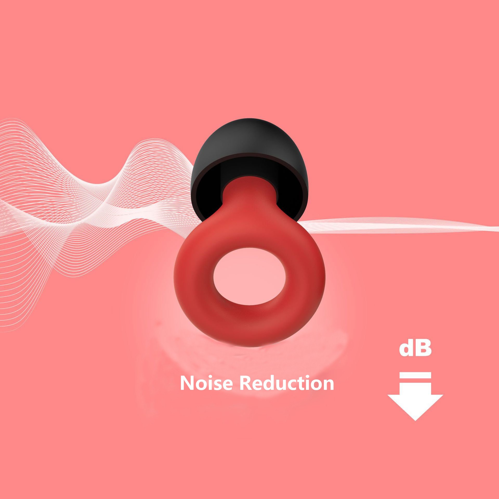 New daily earplugs super soft customizable sleep travel shooting silent noise reduction hearing protection silicone earplugs