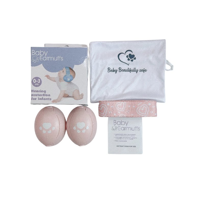 Noise-canceling earmuffs for sleeping children infants