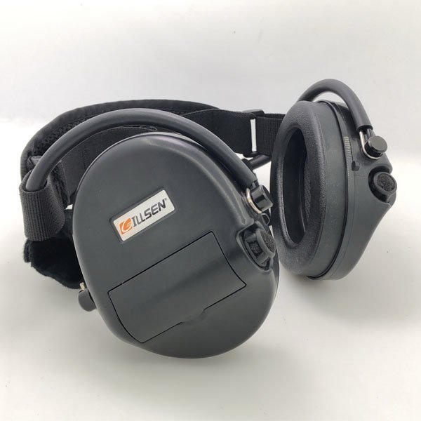 Tactical Shooting Earmuffs Electronic Hearing Protection Headset Electronic Ear Protection with Microphone Sound Amplifying 5x